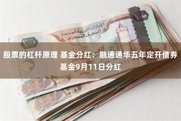 股票的杠杆原理 基金分红：融通通华五年定开债券基金9月11日分红